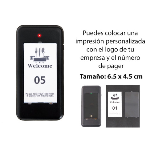 Pager 10 llamadores Llamador inalámbrico pedidos restaurant