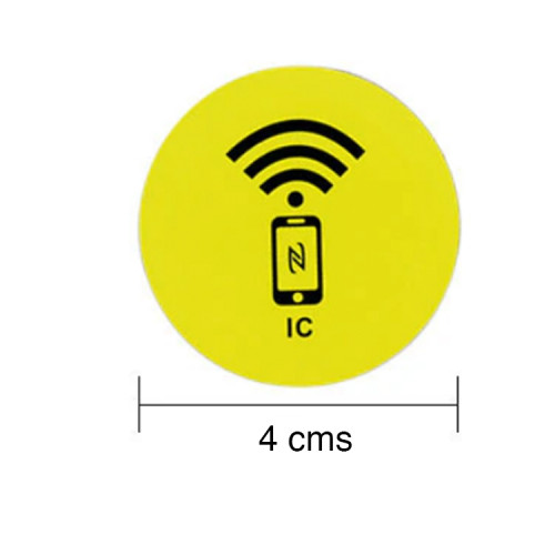 Etiqueta Tag RFID Control Acceso 13.56MHz sticker