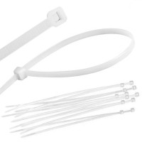 Amarra Cables plásticas 200mm x 25u Transparente