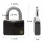 Candado con llave Pack 2 unidades 40 mm 