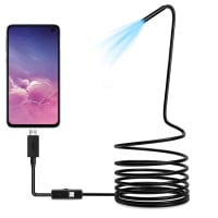 Cámara endoscópica celular micro usb 2 metros