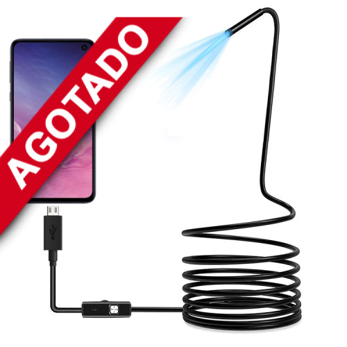 Cámara endoscópica celular micro usb 5 metros Cámara endoscópica celular micro usb 5 metros