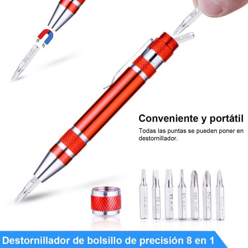 Kit 27 herramientas electrónica cautín tester destornillador Kit 27 herramientas electrónica cautín tester destornillador
