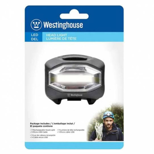 Linterna cabeza cintillo 100lm COB ajustable Westinghouse 