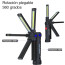 Linterna de trabajo led plegable recargable con imán