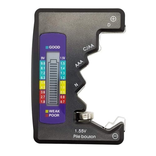 Tester Probador de Pilas Baterías Digital 