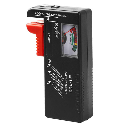 Tester probador pilas de 1.5V hasta 9V aguja Tester probador pilas de 1.5V hasta 9V aguja