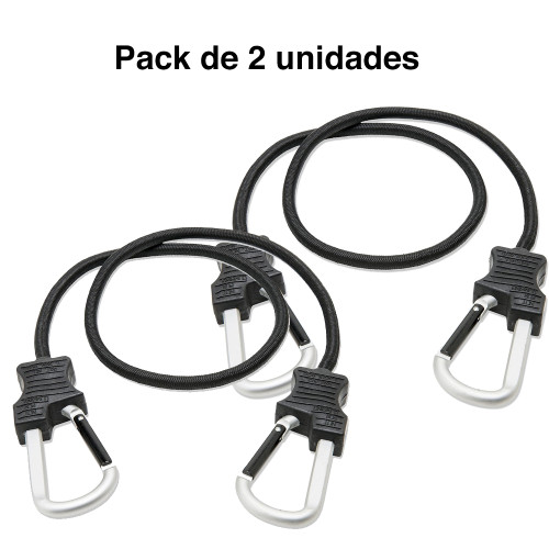 Piola cuerda Elasticada Mosquetón gancho Pack 2 Piola cuerda Elasticada Mosquetón gancho Pack 2
