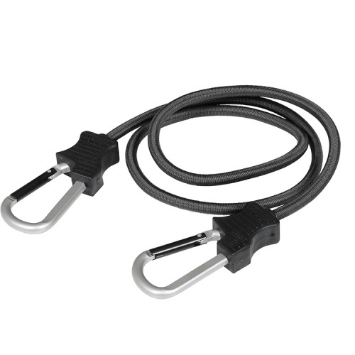 Piola cuerda Elasticada Mosquetón gancho Pack 2