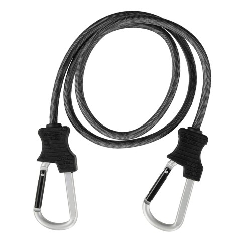 Piola cuerda Elasticada Mosquetón gancho Pack 2