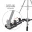Dolly para trípode base con ruedas Universal Plegable