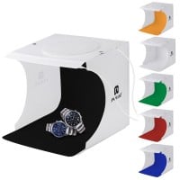 Mini Estudio fotográfico portátil 22 cms Led USB