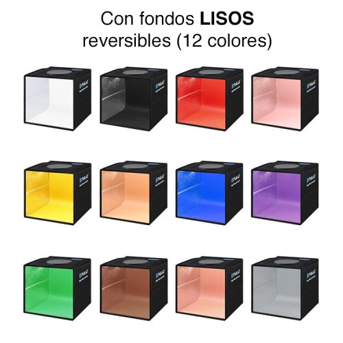 Estudio fotográfico portátil con control de luz versión 2022