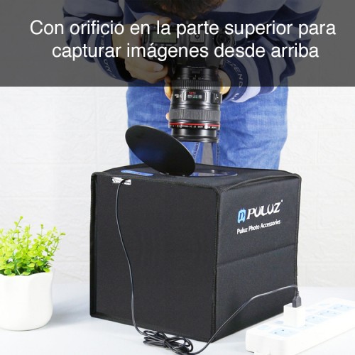 Estudio fotográfico portátil con control de luz versión 2022