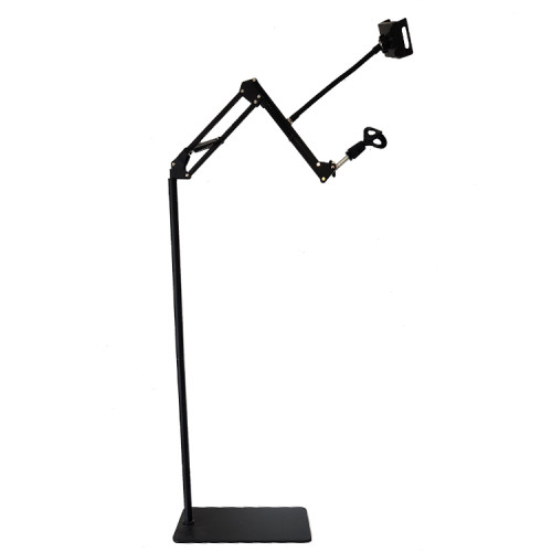 Pedestal para celular y micrófono ajustable 140 cms