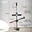 Soporte Stand Micrófono Celular Aro Luz 26 cms