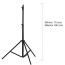 Atril celular o aro de luz rosca 1/4 hasta 180 cms