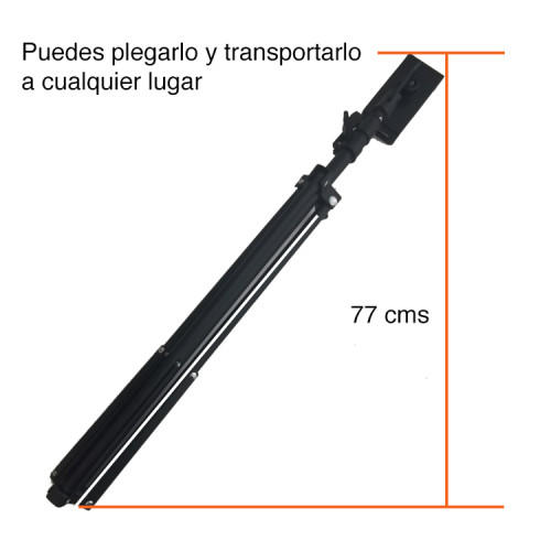 Trípode para celular y tablets hasta 200 cms