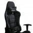 Silla Gamer Negra Ergonómica con apoya reposa pies 