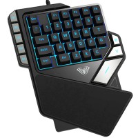 Teclado de una mano Gamer Mecánico Aula K2