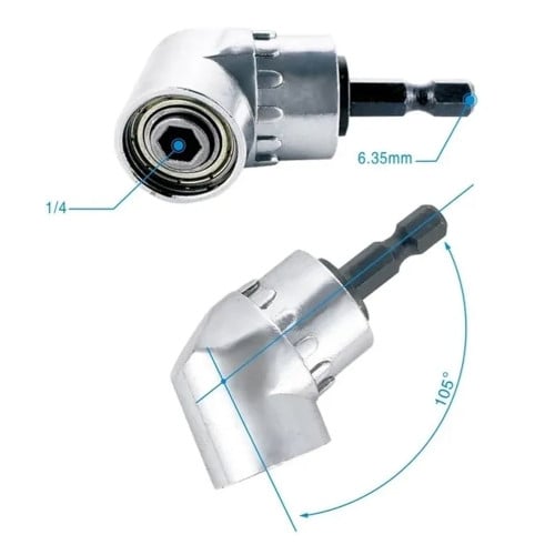 Adaptador angular taladro destornillador eléctrico Adaptador angular taladro destornillador eléctrico