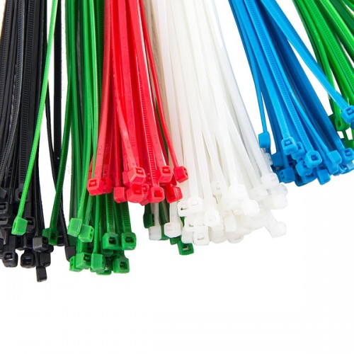 Amarra Cables plásticas colores 300 unidades