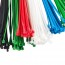 Amarra Cables plásticas colores 300 unidades