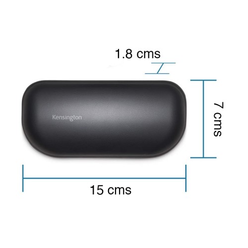 Apoya muñecas para mouse ecocuero y gel 