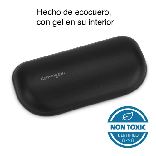 Apoya muñecas para mouse ecocuero y gel 