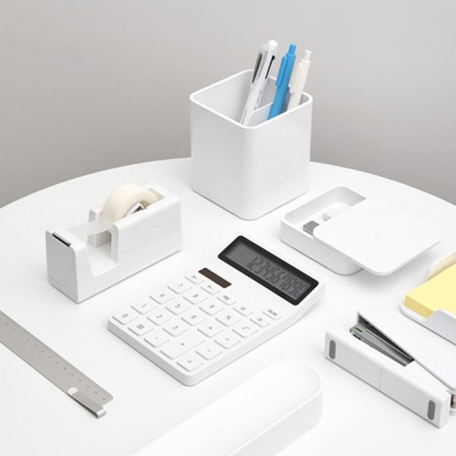 Calculadora Blanca electrónica de Escritorio