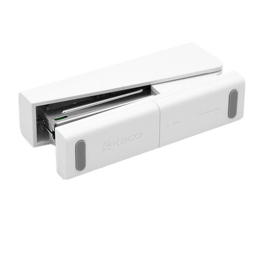 Corchetera Blanca de Escritorio Kaco