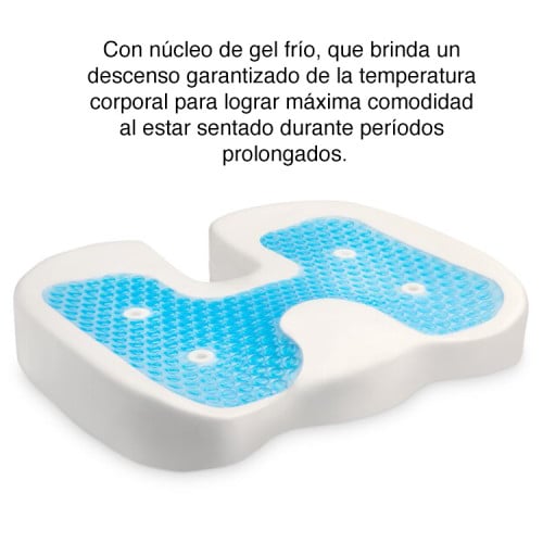 Cojín ortopédico Coxis Premium Gel Refrescante