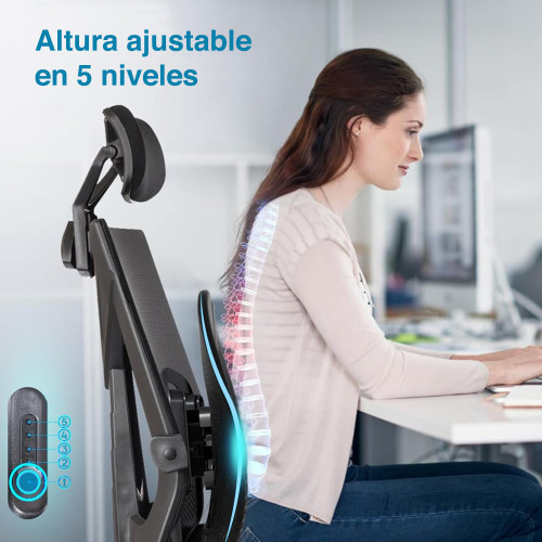 Cojín Respaldo Lumbar silla ajuste presión aire Cojín Respaldo Lumbar silla ajuste presión aire