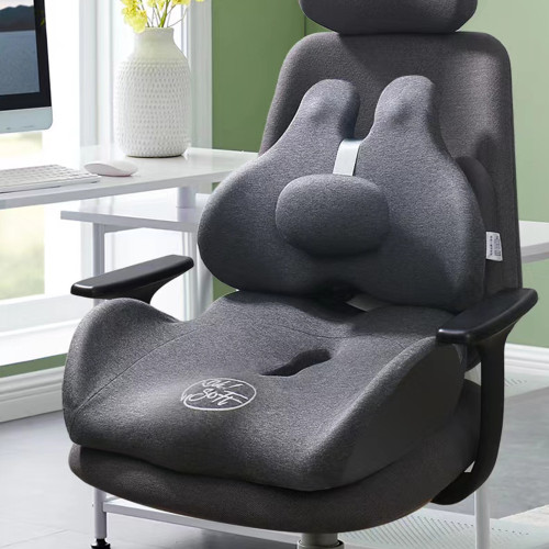 Cojín y Respaldo Lumbar para coxis silla y automóvil Cojín y Respaldo Lumbar para coxis silla y automóvil