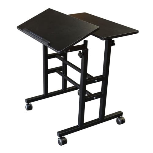 Escritorio convertible en mesa altura ajustable móvil