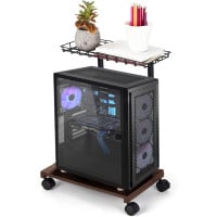 Carro Soporte CPU con ruedas y bandeja superior