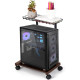 Carro Soporte CPU con ruedas y bandeja superior