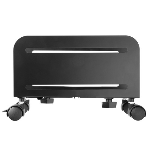 Soporte porta CPU Consola con ruedas ancho ajustable