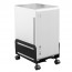 Soporte porta CPU Consola con ruedas ancho ajustable