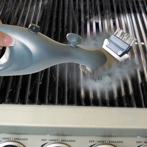 Cepillo para limpiar parrilla limpiador con dispensador agua