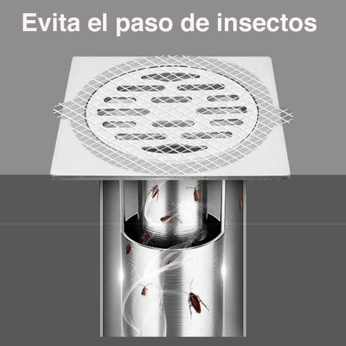 Pack Rejilla Filtro desagüe ducha tina lavamanos