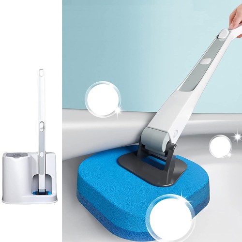 Cepillo limpiador baño WC desechable con 10 repuestos