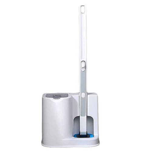 Cepillo limpiador baño WC desechable con 10 repuestos