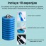 Cepillo limpiador baño WC desechable con 10 repuestos