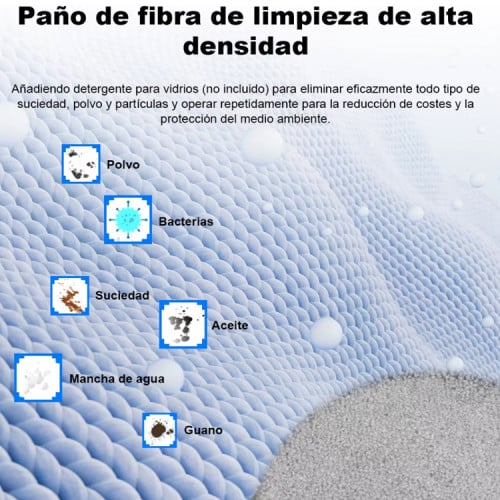 Robot limpiador de vidrios con pulverizador Liectroux Robot limpiador de vidrios con pulverizador Liectroux