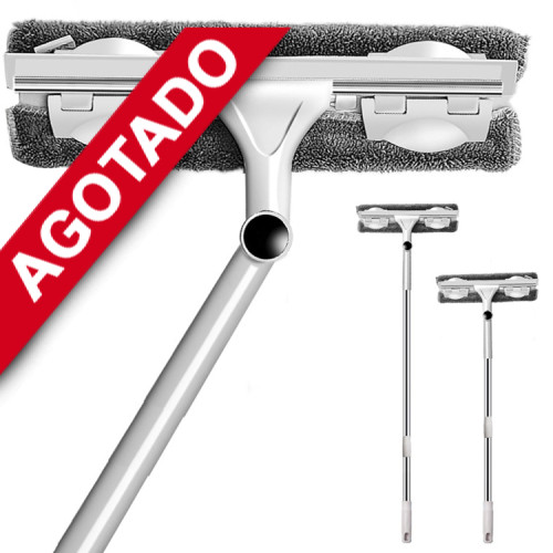 Limpia Vidrios Extensible Telescópico hasta 138 cms