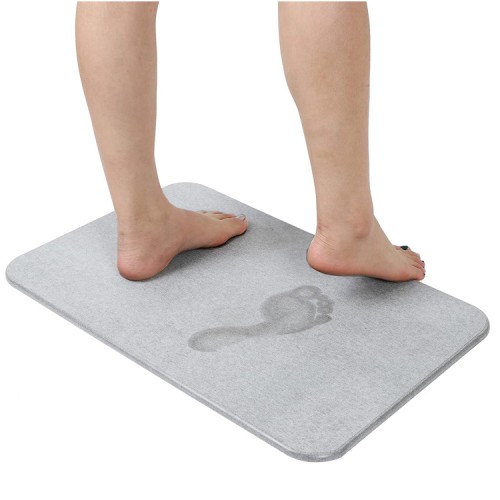 Piso bajada ducha secado ultra rápido Gris claro