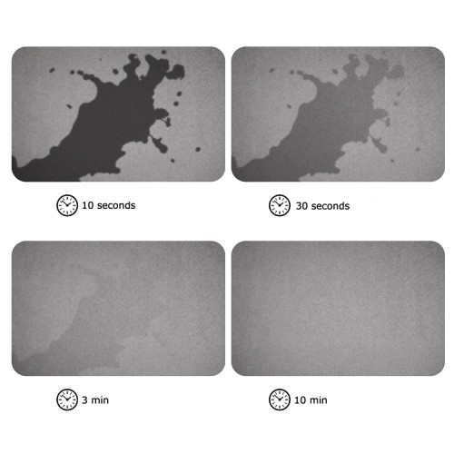 Piso bajada ducha secado ultra rápido Gris oscuro