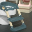 Asiento WC niños escalera altura regulable Verde