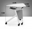 Moderna Mesa Reuniones modular circular 6 sillas plegable